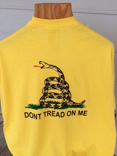 Don't Tread On Me Set -- Yellow