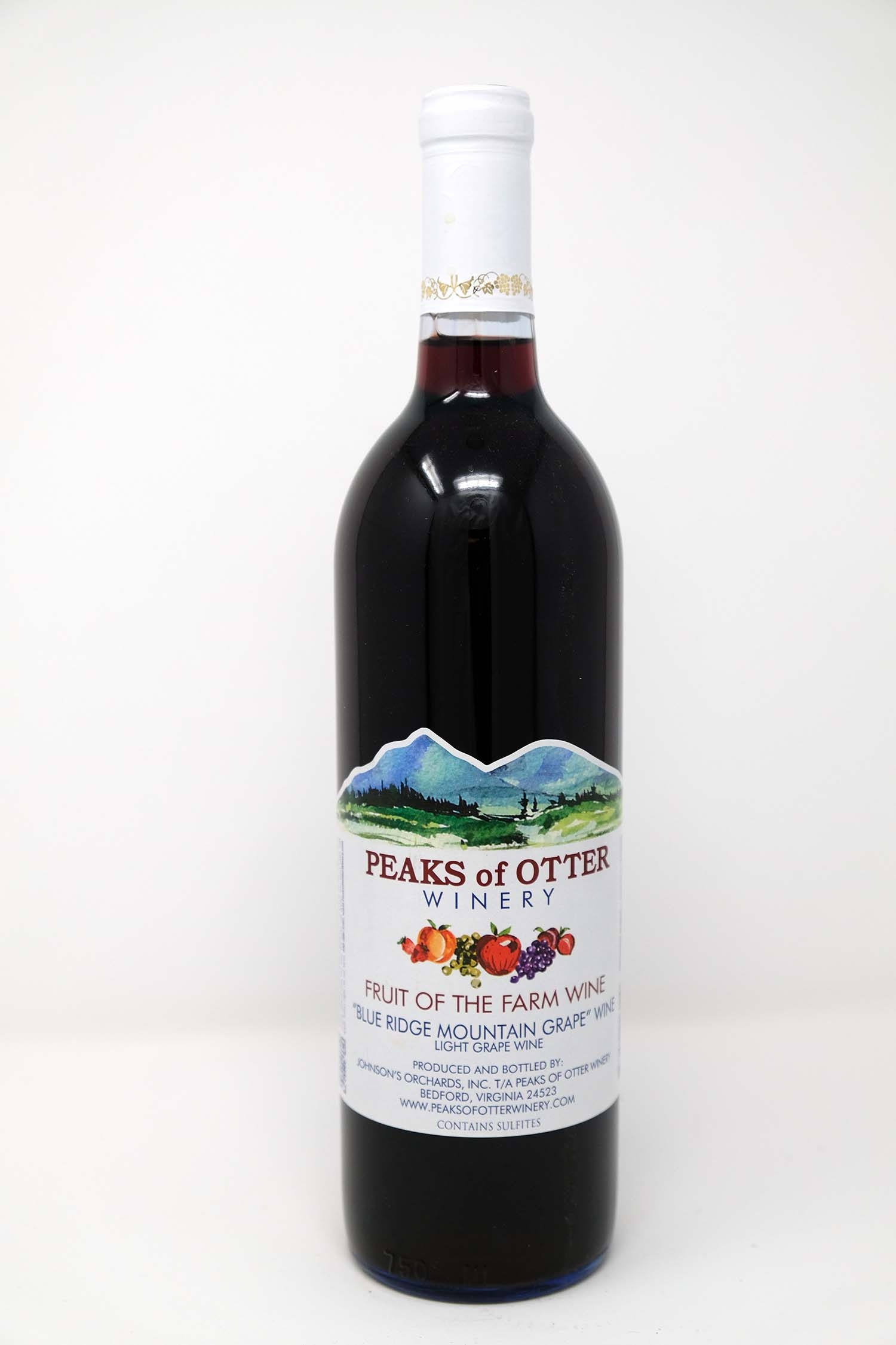 for eksempel bryder daggry Skrivemaskine Peaks of Otter Winery Blue Ridge Mountain Grape - Made in Virginia Store